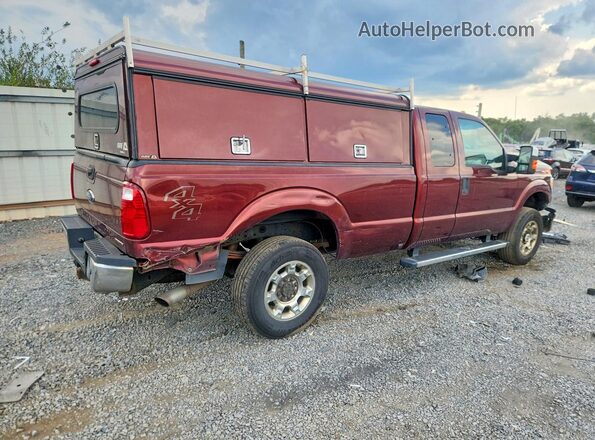 1FT7X2B6XGED44214 2016 FORD F250 Brown Trasero derecho