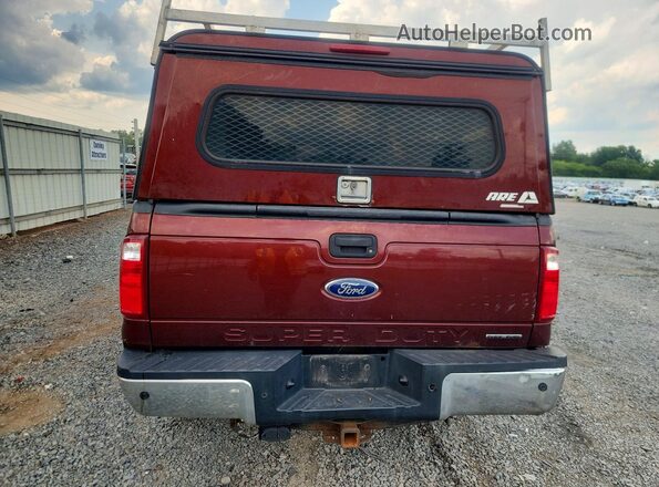 1FT7X2B6XGED44214 2016 FORD F250 Brown Vista trasera