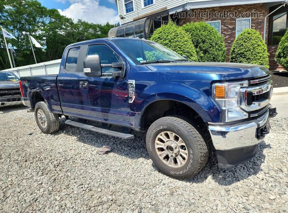 1FT7X2B6XLED56518 2020 FORD F250 Blue Առջևի աջ
