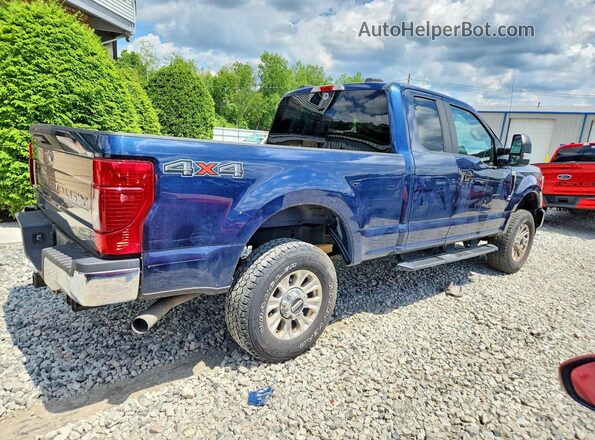 1FT7X2B6XLED56518 2020 FORD F250 Blue Հետևի աջ