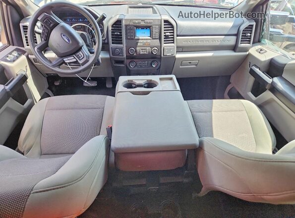 1FT7X2B6XLED56518 2020 FORD F250 Blue Առջևի վահանակի տեսք
