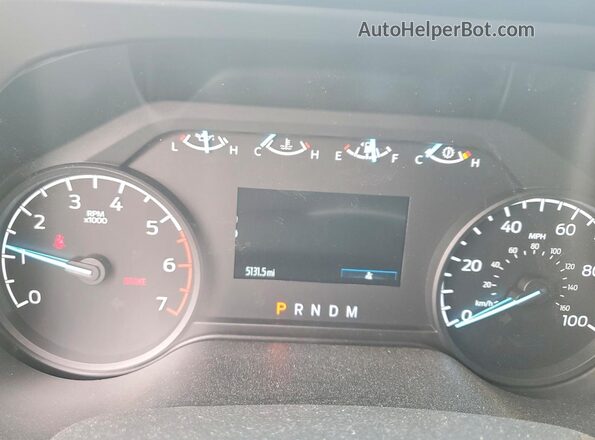 1FT7X2BA1TED05106 2026 FORD F250 Белый Вид щитка приборов