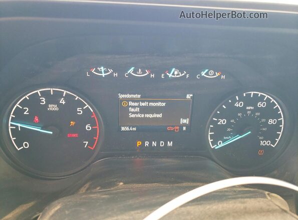1FT7X2BA7TEC99585 2026 FORD F250 White Սարքավորումների վահանակի տեսք