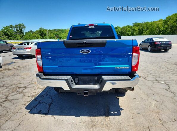 1FT7X2BN3MEE06426 2021 FORD F250 Blue Հետևի տեսք