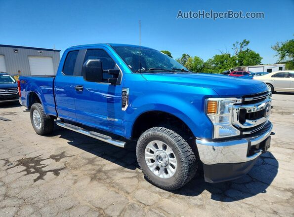 1FT7X2BN3MEE06426 2021 FORD F250 Blue Առջևի աջ