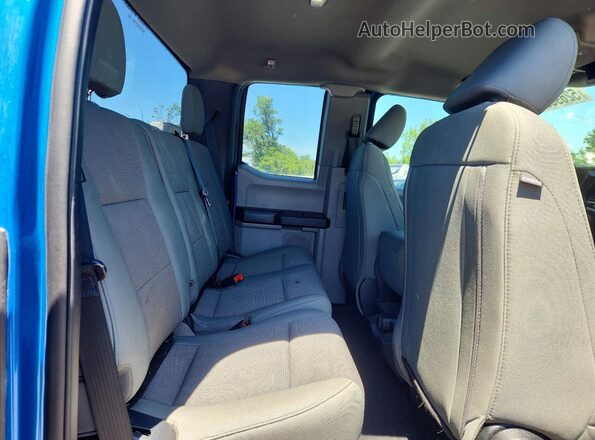 1FT7X2BN3MEE06426 2021 FORD F250 Blue Հետևի նստատեղերի տեսք