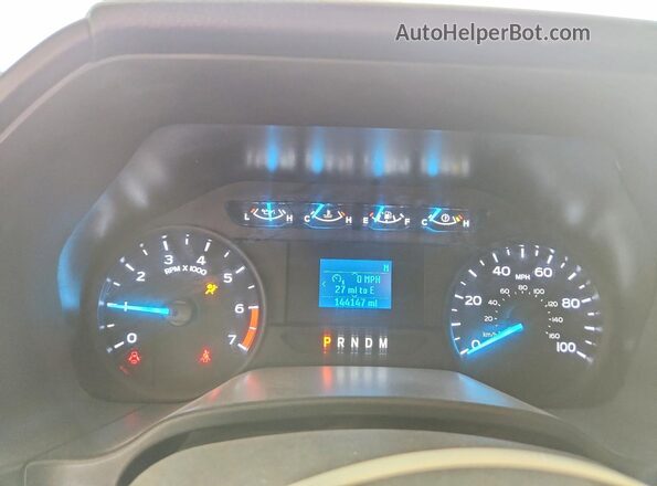 1FT7X2BN3NEF23666 2022 FORD F250 Белый Вид щитка приборов