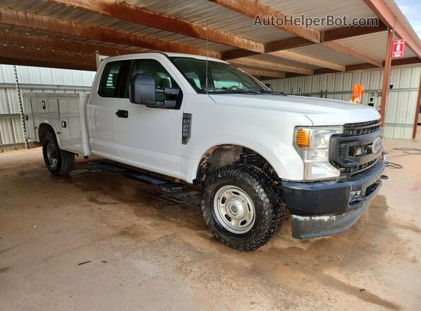 1FT7X2BN3NEF23666 2022 FORD F250 Белый Передняя правая четверть