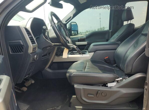 1FT7X2BN6NEE79940 2022 FORD F250 Silver Widok wnętrza z przodu