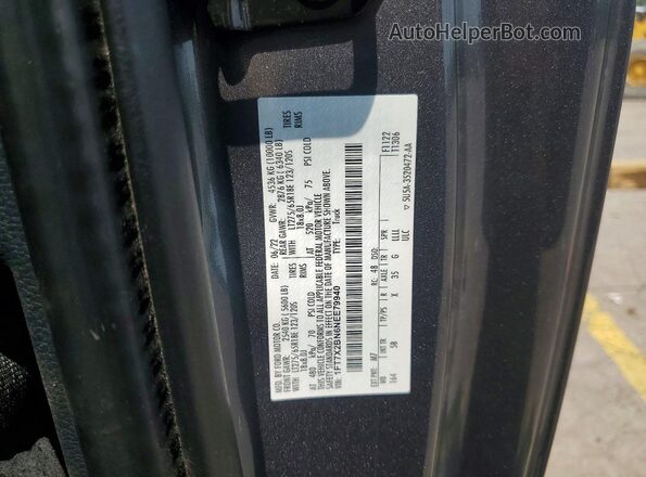 1FT7X2BN6NEE79940 2022 FORD F250 Silver Widok naklejki z numerem VIN