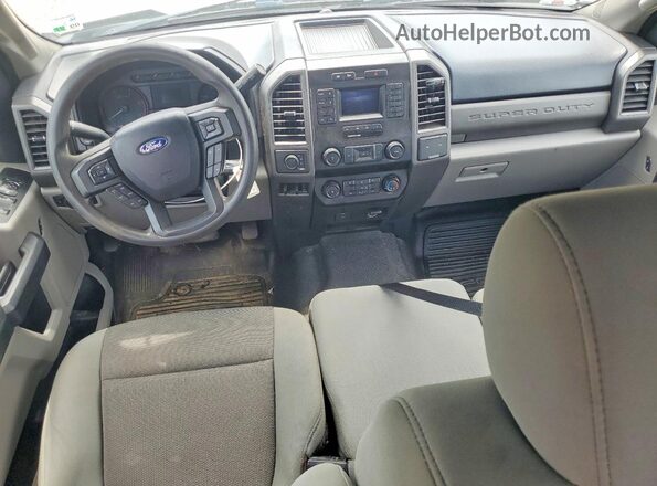1FT7X2BT2LEC23760 2020 FORD F250 White Dashboard view