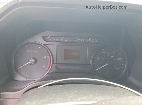 1FT7X2BT2LEC23760 2020 FORD F250 White Instrument cluster view
