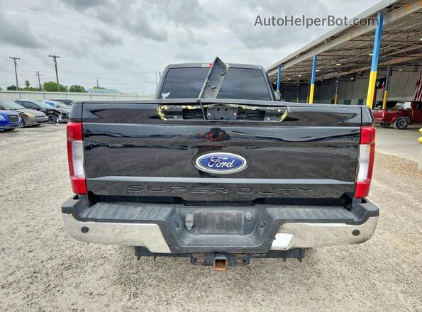 1FT7X2BT3JEC98660 2018 FORD F250 Black Вид ззаду