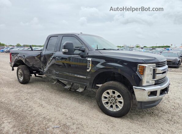 1FT7X2BT3JEC98660 2018 FORD F250 Black Передня права чверть