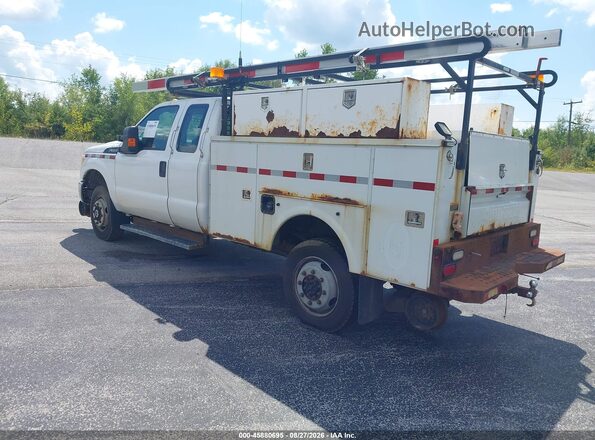 1FT7X3B60GEA31808 2016 FORD F350 Белый Задняя левая четверть