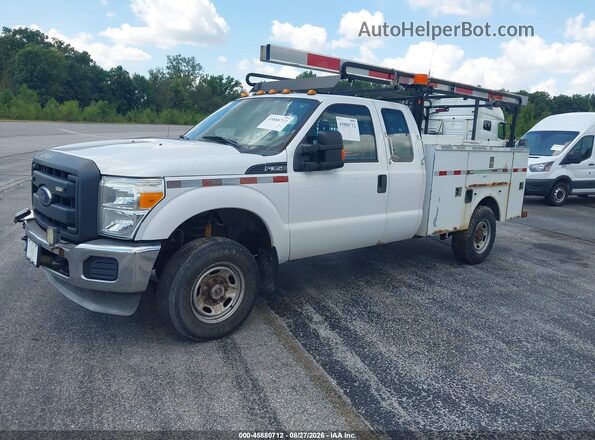 1FT7X3B62GEA31809 2016 FORD F350 Белый Передняя левая четверть