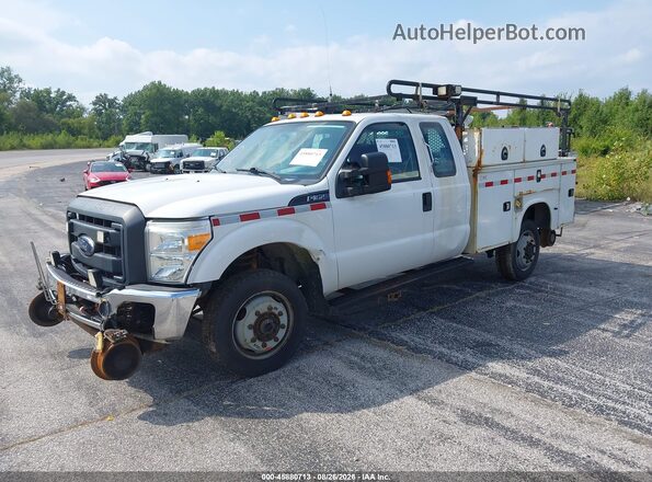 1FT7X3B6XGEC72307 2016 FORD F350 Белый Передняя левая четверть