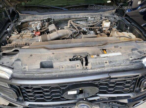 1FT8W2BAXPED15923 2023 FORD F250 Blue Rear interior view