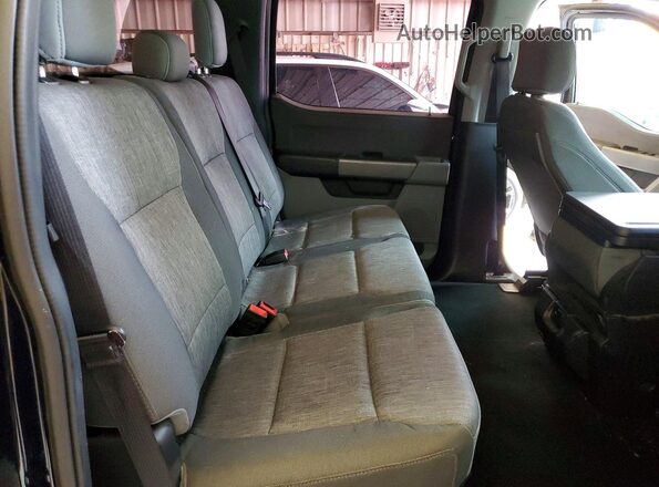 1FT8W2BAXPED15923 2023 FORD F250 Blue Rear seats view