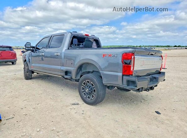 1FT8W2BM2REE79681 2024 FORD F250 Gray Հետևի ձախ