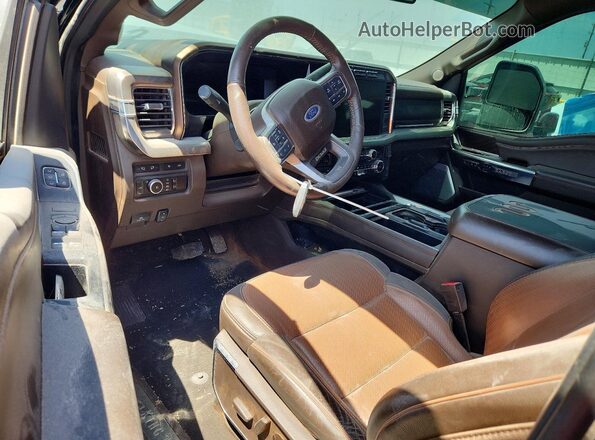 1FT8W2BM4PED62195 2023 FORD F250 Black Widok deski rozdzielczej