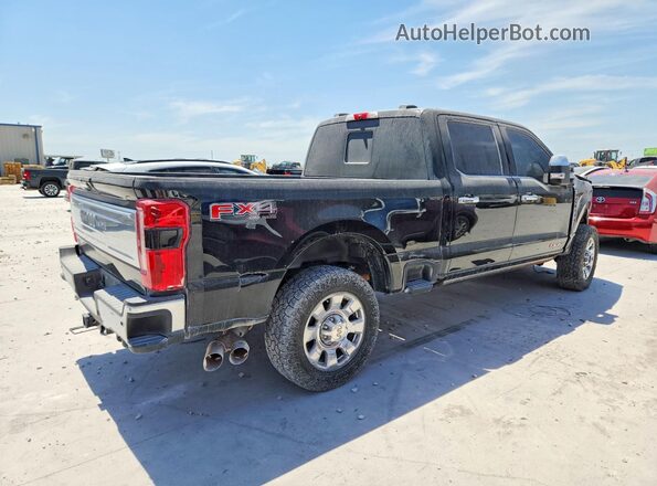 1FT8W2BM4PED62195 2023 FORD F250 Black Tył prawy