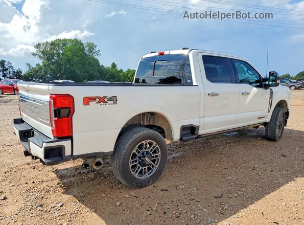 1FT8W2BMXRED44092 2024 FORD F250 White უკანა მარჯვენა