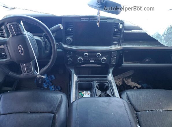1FT8W2BN0REC63045 2024 FORD F250 Black Vista del salpicadero