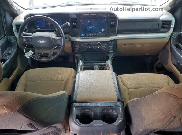 1FT8W2BN1PED09060 2023 FORD 250 Tan Widok deski rozdzielczej
