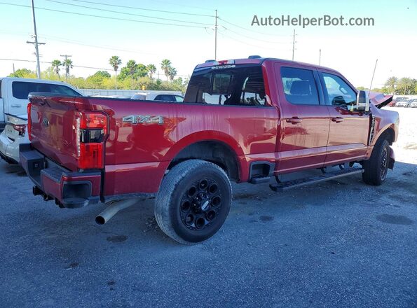 1FT8W2BN5TEC00367 2026 FORD F250 Red Задня права чверть