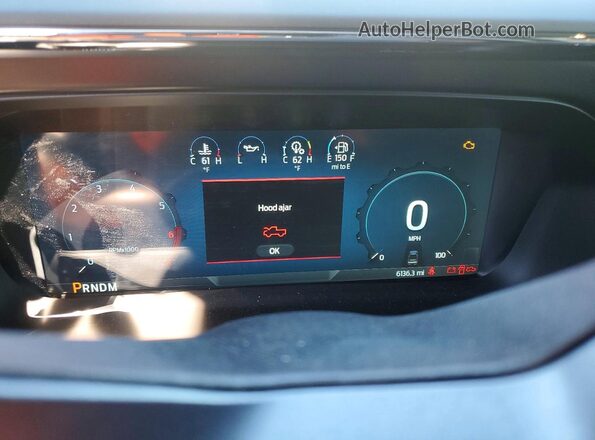 1FT8W2BN5TEC00367 2026 FORD F250 Red Вид щитка приладів