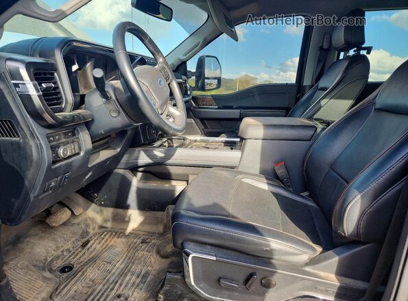 1FT8W2BN7RED50571 2024 FORD F250 Black Vista interior delantera