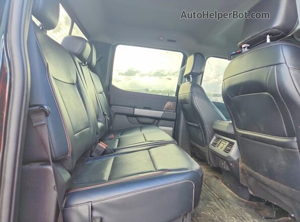 1FT8W2BN7RED50571 2024 FORD F250 Black Vista de los asientos traseros
