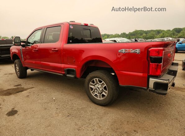 1FT8W2BN8PED88193 2023 FORD F250 Red Հետևի ձախ