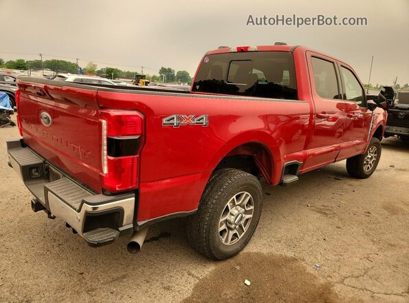 1FT8W2BN8PED88193 2023 FORD F250 Red Հետևի աջ