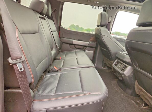 1FT8W2BN8PED88193 2023 FORD F250 Red Հետևի նստատեղերի տեսք