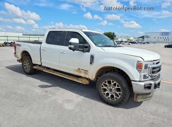 1FT8W2BT0NEE57180 2022 FORD F250 White Передня права чверть