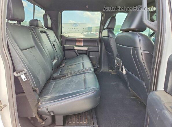 1FT8W2BT0NEE57180 2022 FORD F250 White Вид задніх сидінь