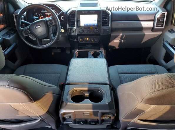 1FT8W2BT0NEG29806 2022 FORD F250 Серебряный Вид панели приборов