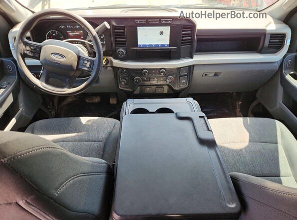 1FT8W2BT0PEC15248 2023 FORD F250 Black Вид панелі приладів