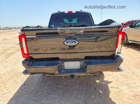 1FT8W2BT0PEC15248 2023 FORD F250 Black Вид ззаду