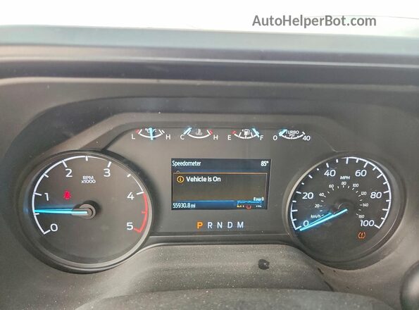 1FT8W2BT0SEC59968 2025 FORD F250 Белый Вид щитка приборов