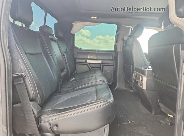 1FT8W2BT1MEC20504 2021 FORD F250 Gray Vista de los asientos traseros