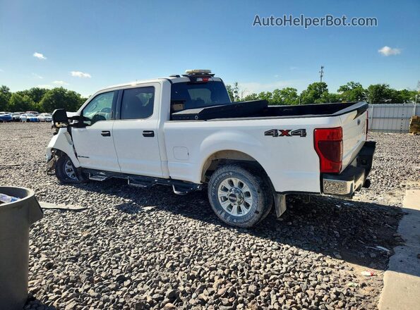1FT8W2BT1NEE41540 2022 FORD F250 White Trasero izquierdo