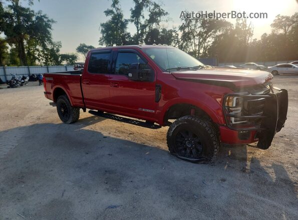 1FT8W2BT2MEC88875 2021 FORD F250 Red Передня права чверть