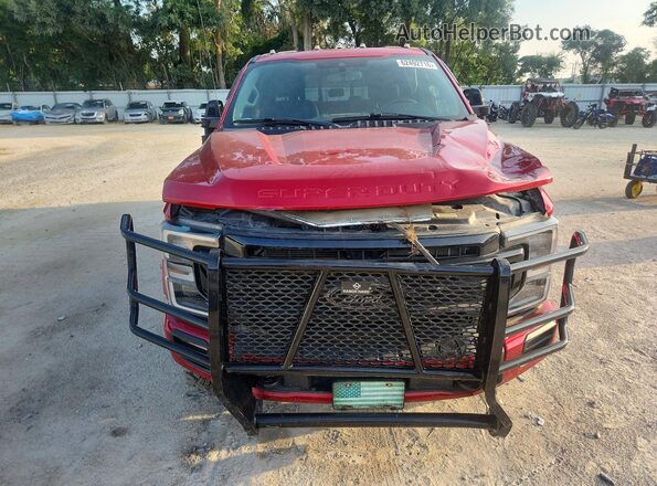 1FT8W2BT2MEC88875 2021 FORD F250 Red Вид спереду