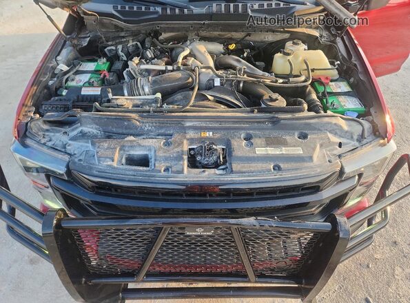 1FT8W2BT2MEC88875 2021 FORD F250 Red Вид задньої частини салону