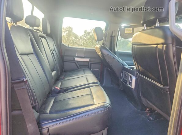 1FT8W2BT2MEC88875 2021 FORD F250 Red Вид задніх сидінь