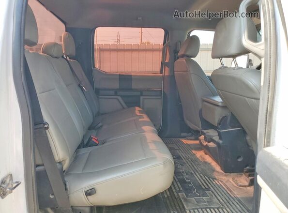 1FT8W2BT2NED77511 2022 FORD F250 White უკანა სავარძლების ხედი