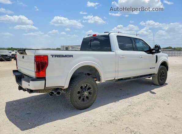 1FT8W2BT2NEE82369 2022 FORD F250 White Trasero derecho